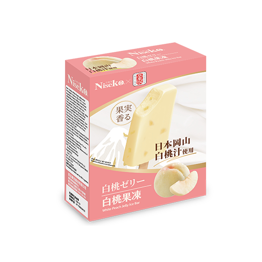 白桃果凍雪糕